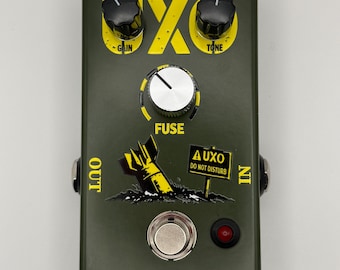 UXO Aggressive Medium-Gain Overdrive Pedal with External Bias Control | Pendletone Effects