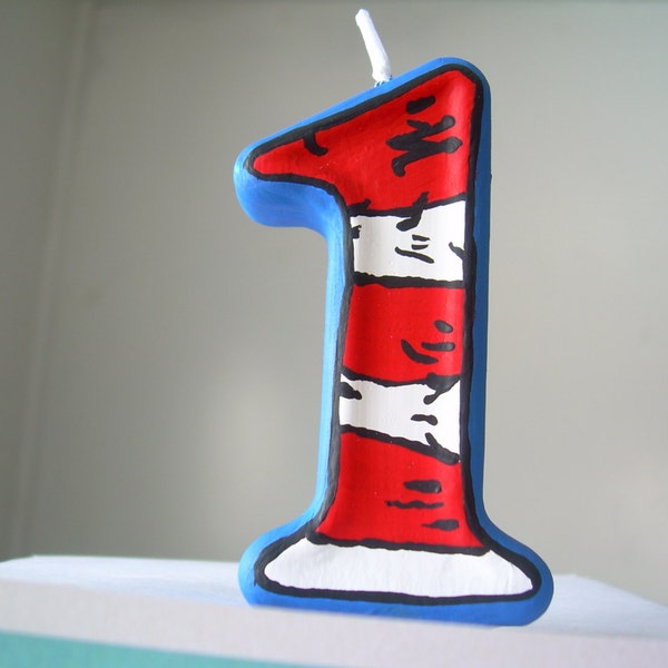 Dr. Seuss Birthday Candle - Etsy