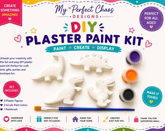 DIY-Gipsfarben-Set