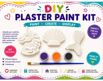 DIY-Gipsfarben-Set