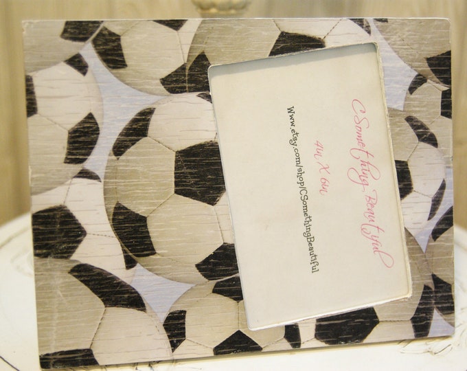 4X6 Soccer Picture Frame Boys Room Decor Etsy