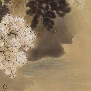 掛軸 滝と山の風景 水墨山水 水墨画 絵画 掛け軸 伝統山水 風景画 滝 絵画 こたつ 通販