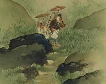 Vintage Japanese Wall Hanging Decor,japan Hanging Scroll