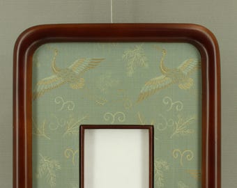 新しい短冊木製フレーム、日本の短冊、短冊用フレーム、短冊