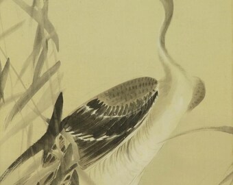 Vintage Japanese Wall Hanging Decor,wall Decor,wall Art,bird