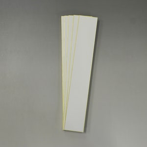 NUOVO 20 pezzi Tanzaku Cartone giapponese per calligrafia Arte Acquerello Pittura Inchiostro Lavare Pittura Pittura murale Carta autografa Cartone