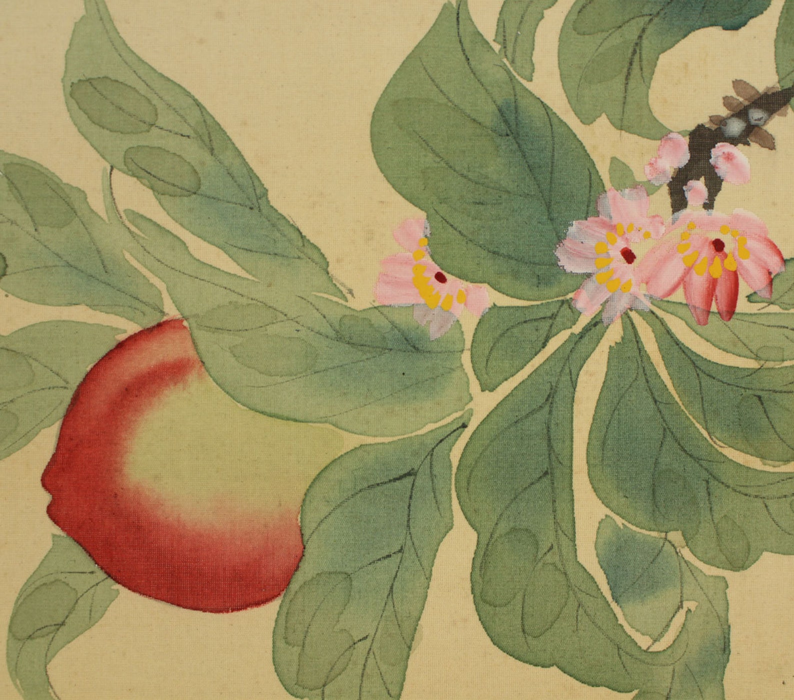 Vintage Japanese Wall Hanging Decorscroll Paintingwall Etsy