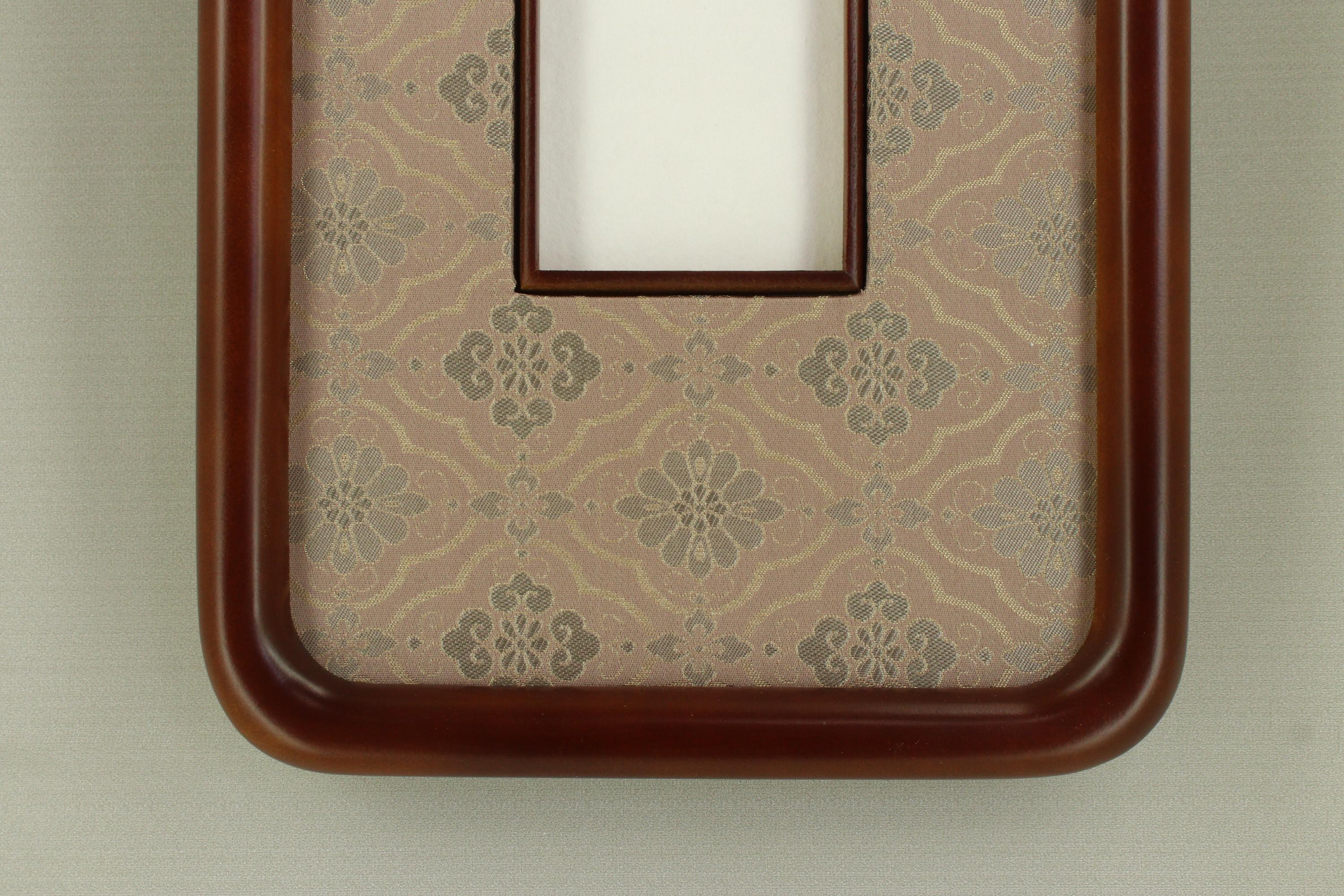 短冊 木製フレーム付き 新しい短冊木製フレーム、日本の短冊、短冊用フレーム、短冊