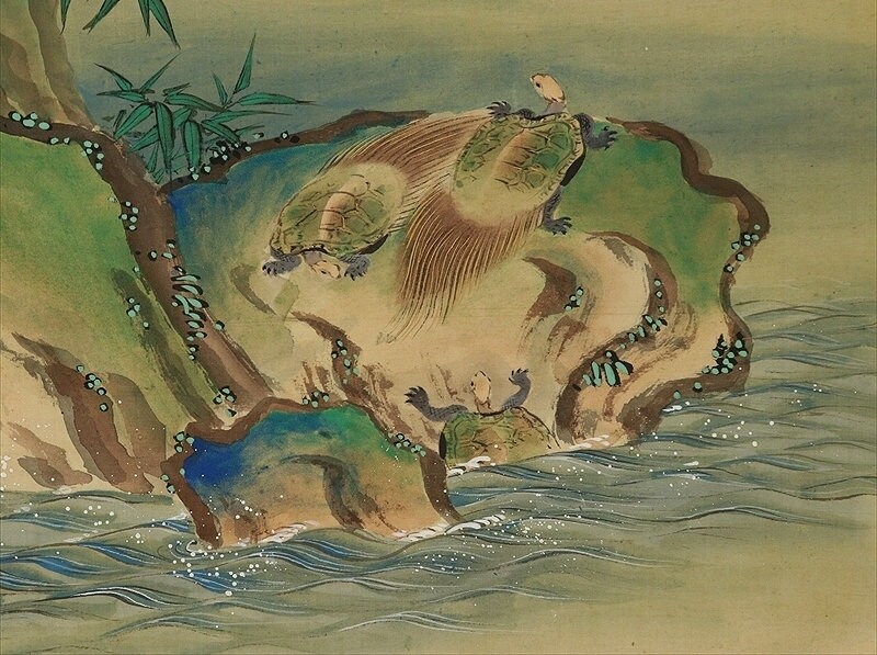 Antique Japanese Wall Hanging Decor,wall Decor,scroll Painting