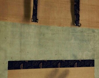 日本のアンティーク掛け軸 水墨画 龍のアート 壁飾り 江戸時代美術