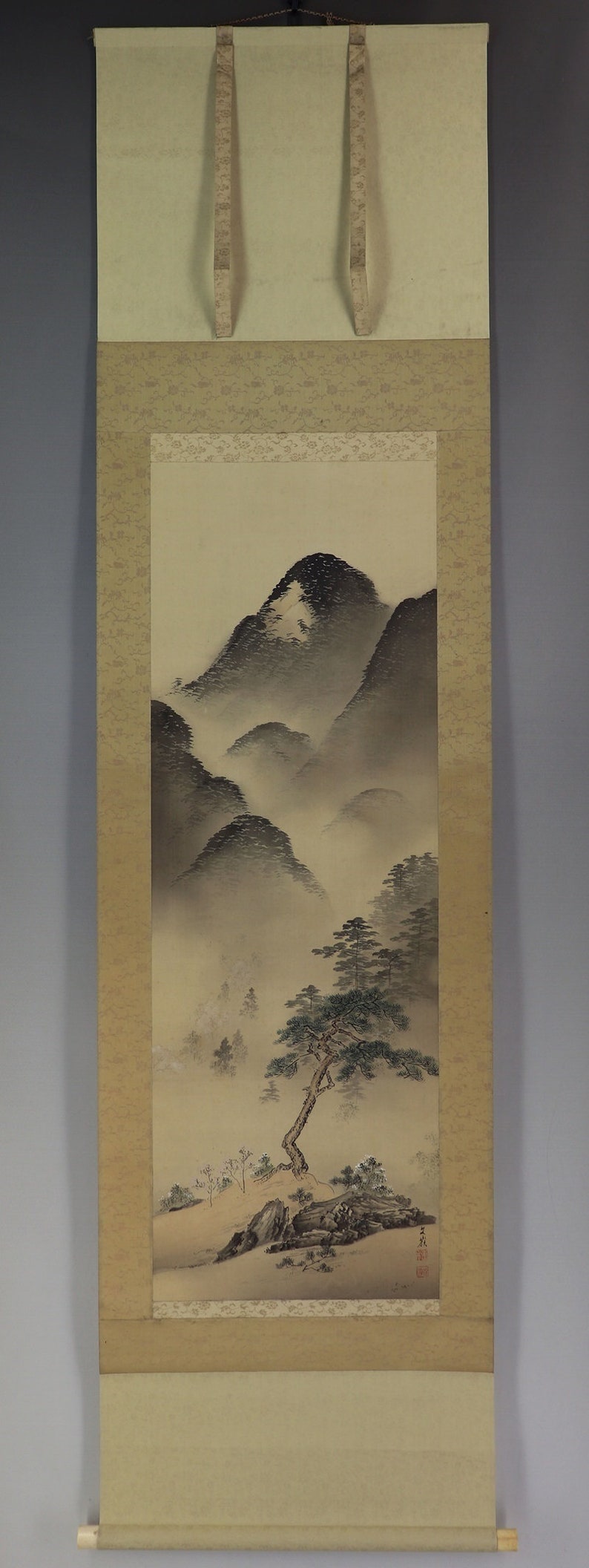 Vintage Japanese Wall Hanging Decor,wall Decor,spring Landscape,cherry