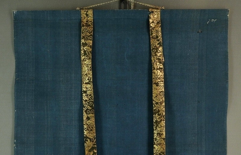 Antique Hanging Scroll Painting,bijinga,beautiful Woman in Kimono