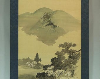 掛軸 晴風「昭和時代」手描き水墨画 世界に二つとない宝物 il_340x270.7565806611_6ibd.jpg