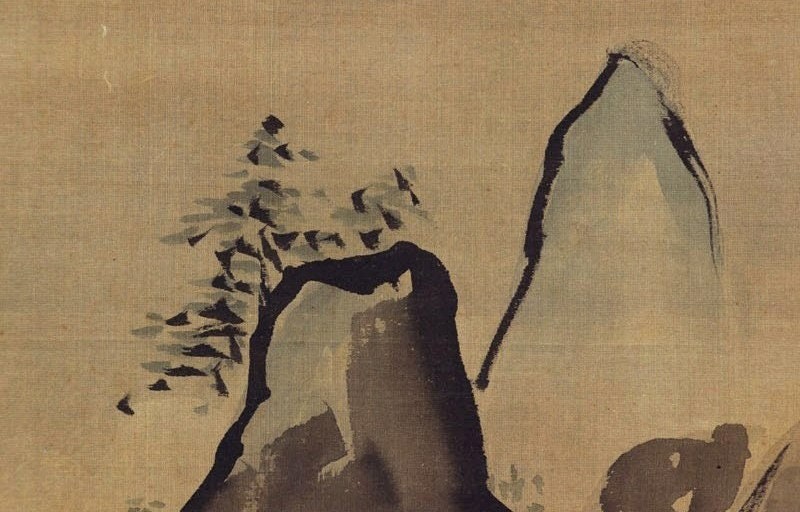 Antique Japanese Wall Hanging Art,wall Decor,landscape Painting