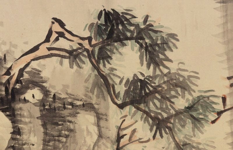 Vintage/antique Japanese Wall Hanging Decor,landscape