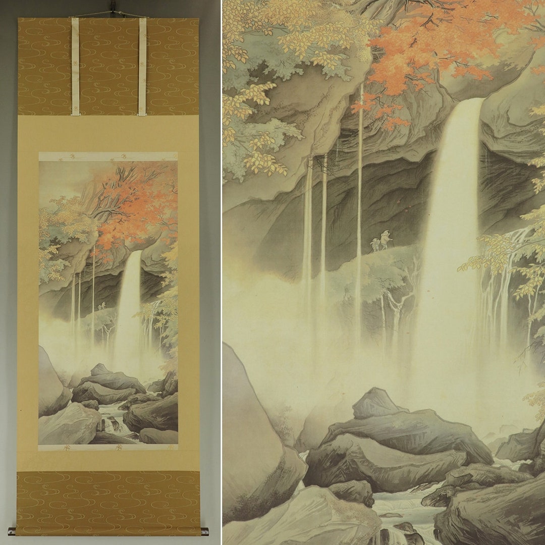 Vintage Japanese Wall Hanging Decor,wall Decor,masterpiece Reproduction