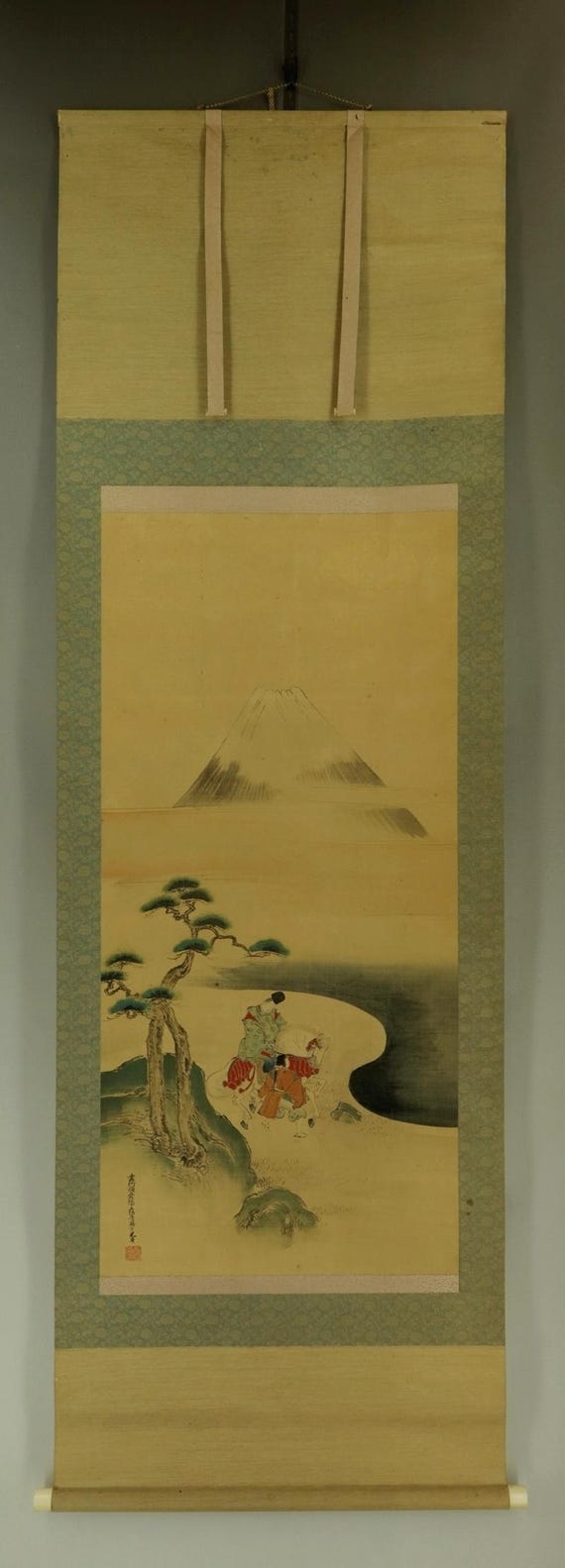 掛軸‥日本画、大和絵 大和絵とは | 日本画家 坂上 楠生 | Official site of Japanese