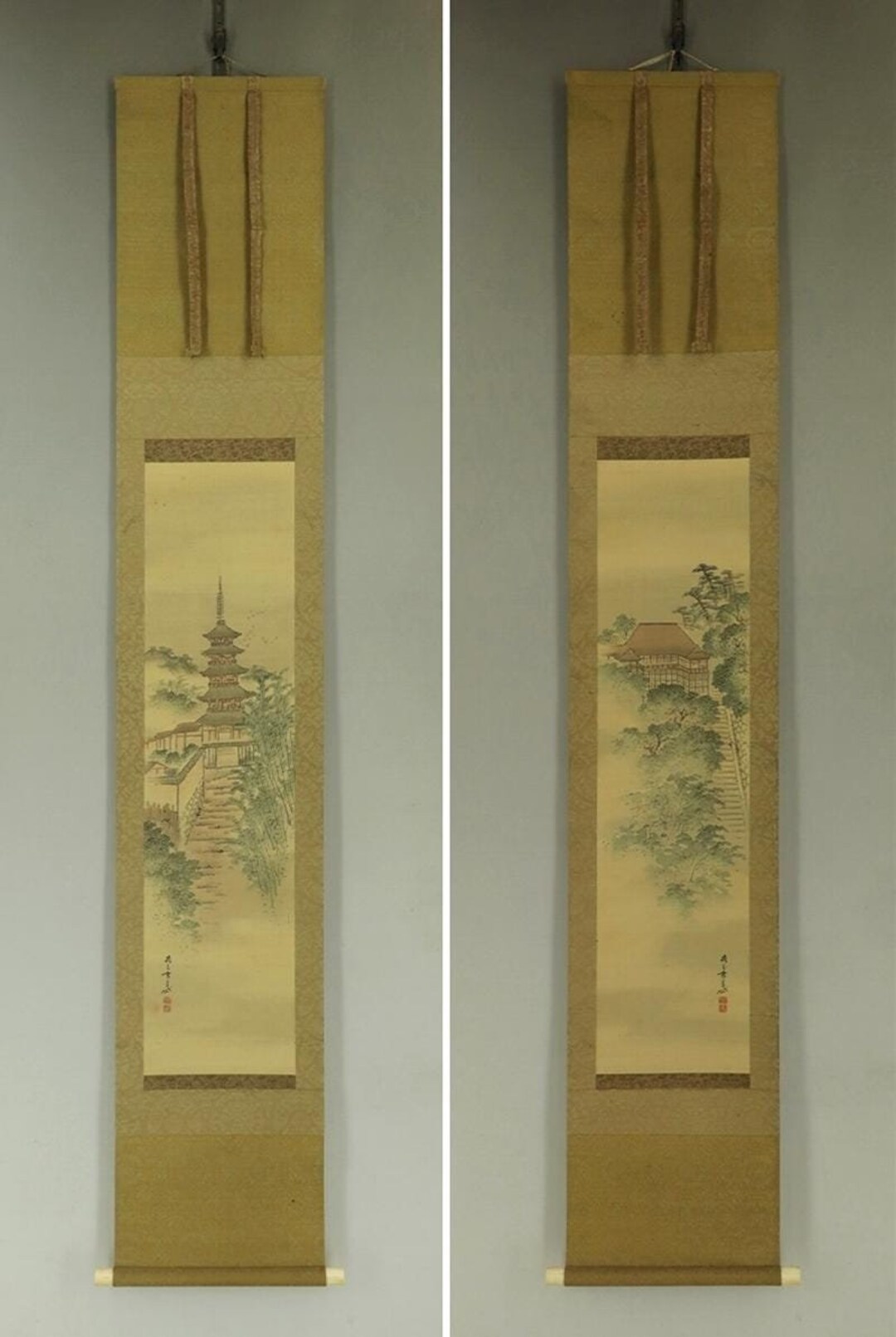 Antique Japanese Wall Hanging Decor,wall Painting,japanese