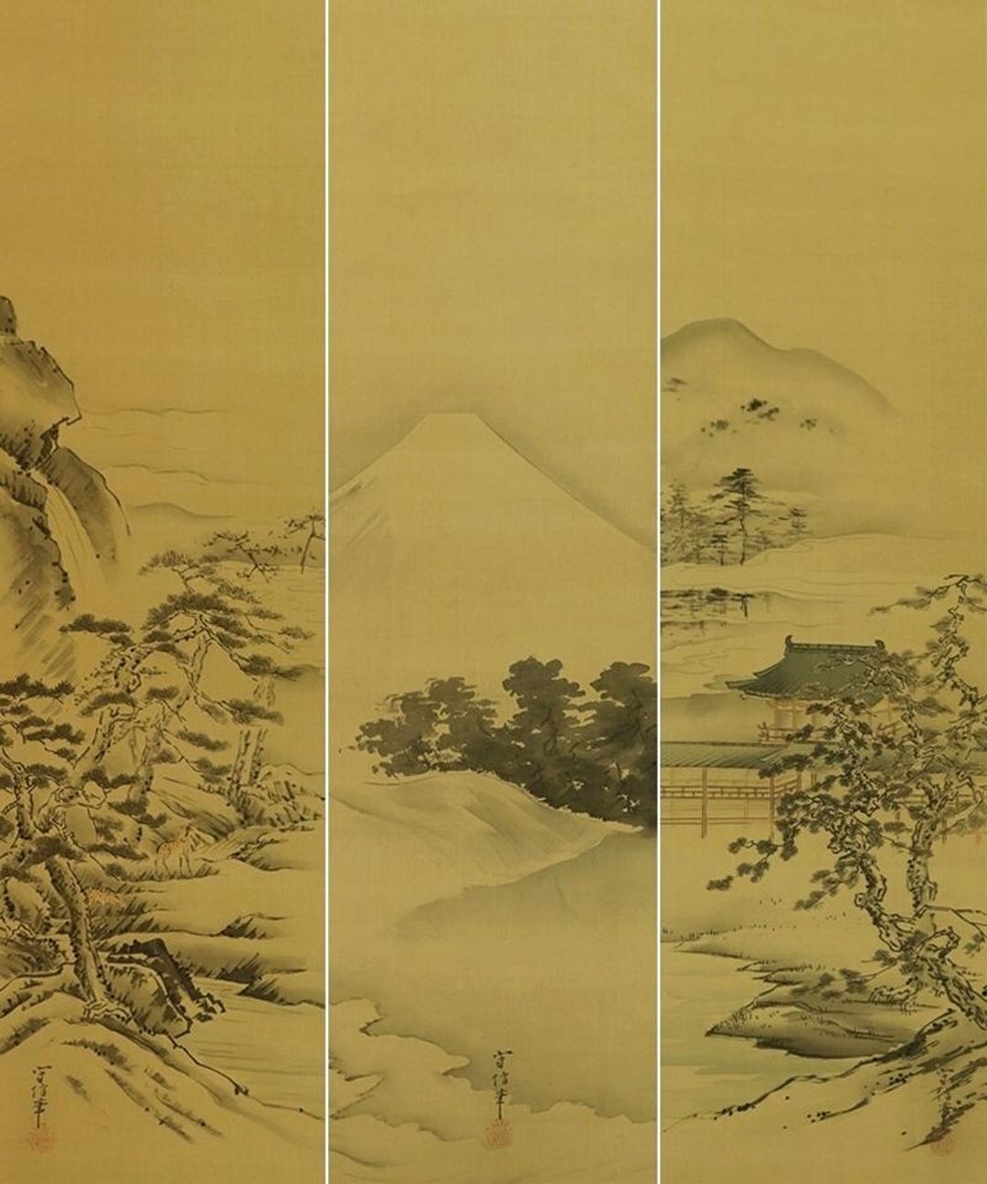 掛軸 富士山と鳥の風景6点セット il_1080xN.6999754002_9khf.jpg