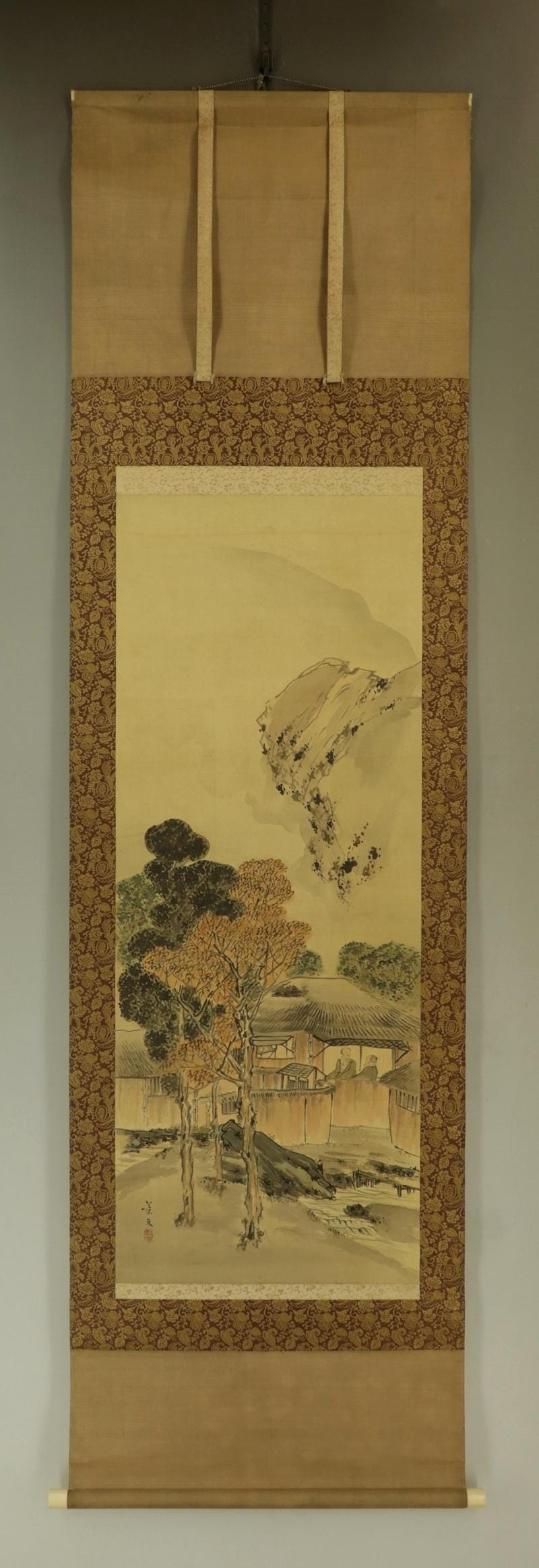 Antique Japanese Wall Hanging Decor,wall Decor Art,landscape