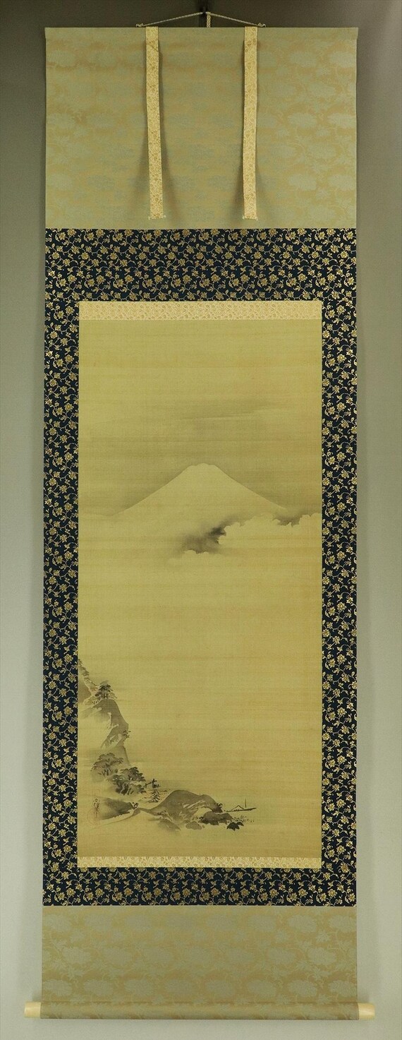 Antique Japanese Wall Hanging Decor,landscape Painting,japan