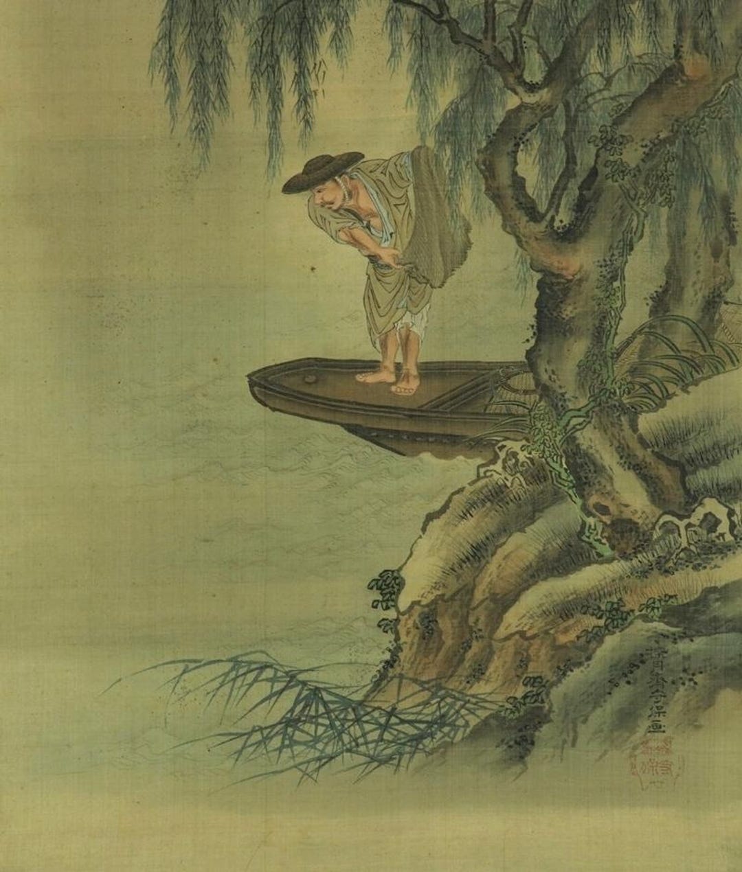 Antique Japanese Wall Hanging Decor,wall Decor,wall Art,japanese