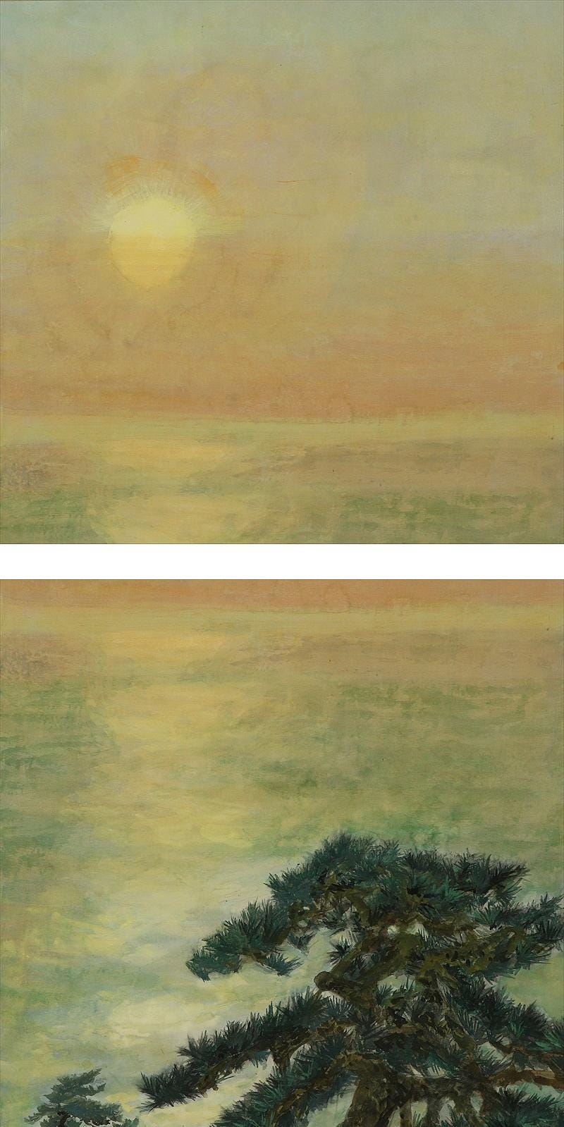 ⑩日の出 掛け軸 作者不明 ⑩日の出 掛け軸 作者不明 【公式通販】