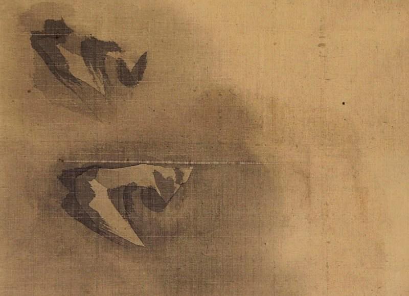 日本のアンティーク掛け軸 水墨画 龍のアート 壁飾り 江戸時代美術