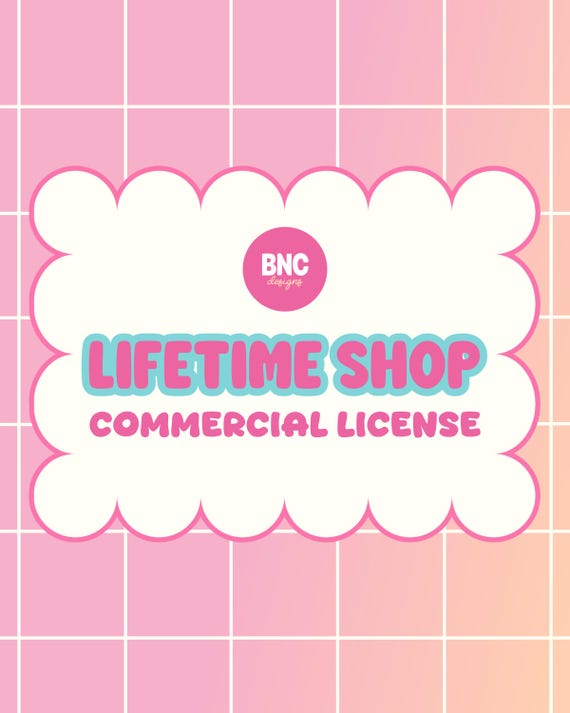 Lifetime Commercial License | Sell Physical 3D Prints from BNC Designs STL Files | Unlimited Designs