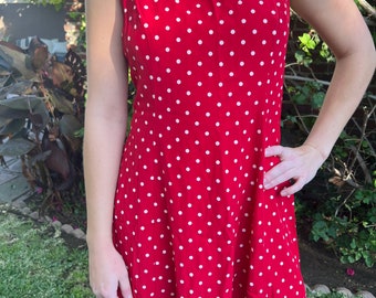 Vintage babydoll polka dot Summer Dress