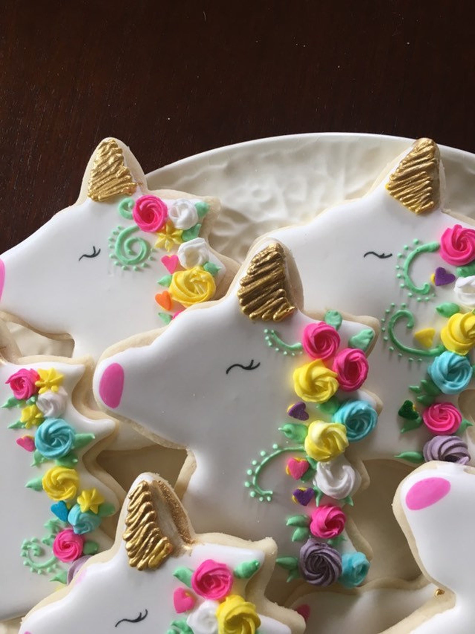12 Unicorn Sugar Cookies Etsy