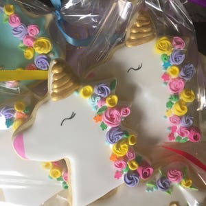 12 Unicorn Sugar Cookies