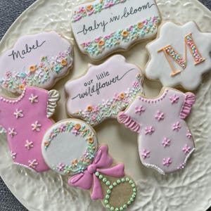 Baby in Bloom Cookies