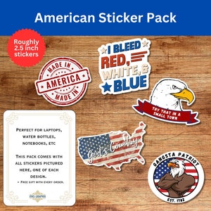 American Sticker Pack