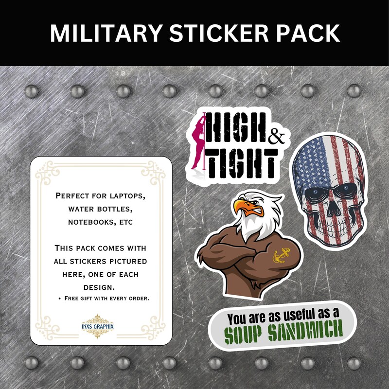 Military Sticker - Etsy