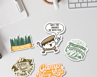 Camping Smore Sticker Pack