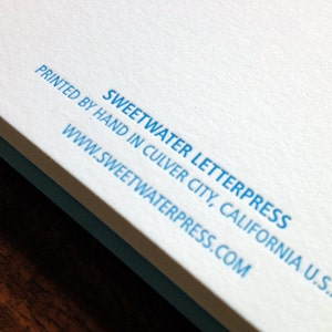 Congrats Letterpress Card image 3