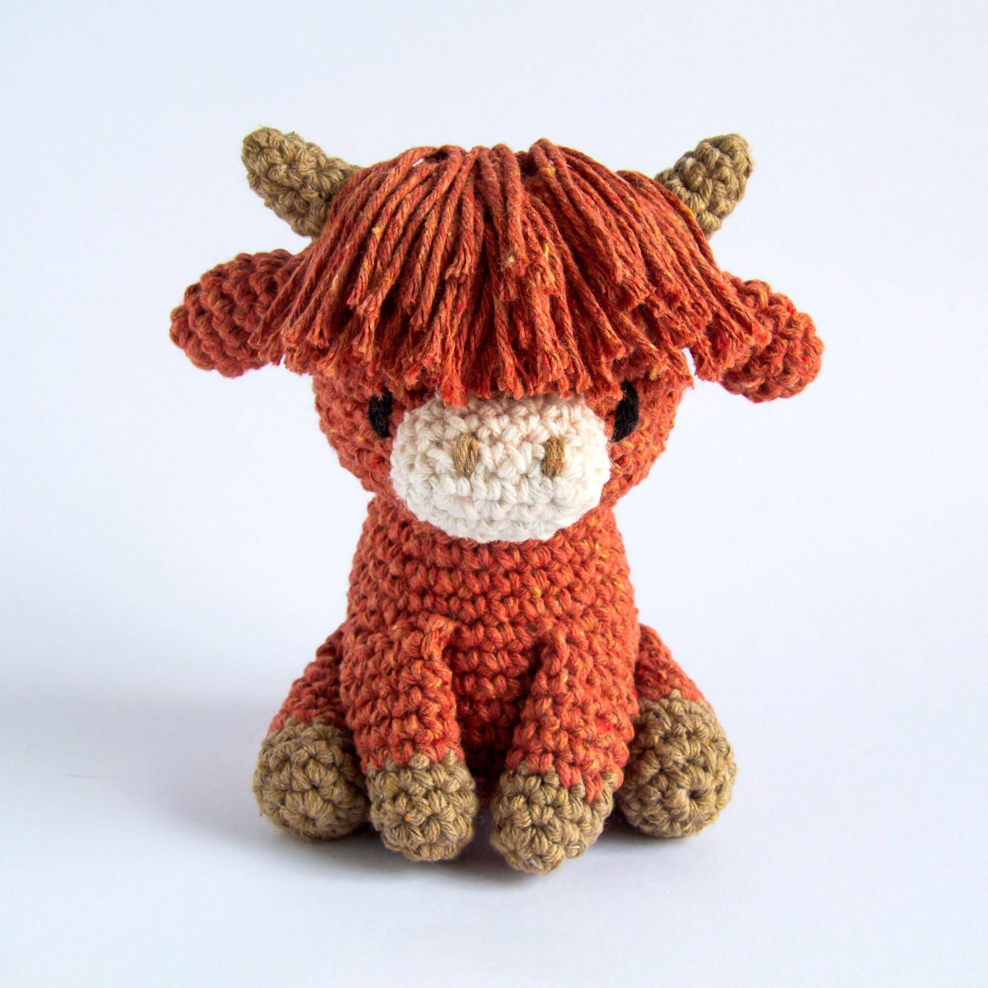 30 Animal Crochet Patterns for Cute Gifts, Nursery Decor, and Cozy Makes 23 Highland Cow Pattern