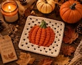Pumpkin Granny Square Crochet Pattern | Textured Fall Decor Motif (PDF Download)