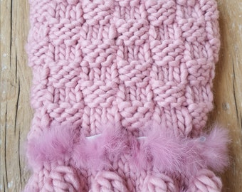 Pink Dog Sweater -Hand Knitted Sweater for Dogs-Chihuahua sweater-Pet Sweater-Dog Costume-Size XS