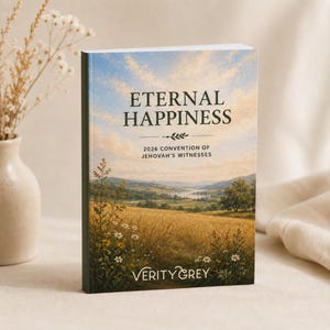 Eternal Happiness JW 2026 Convention Journal & Notebook