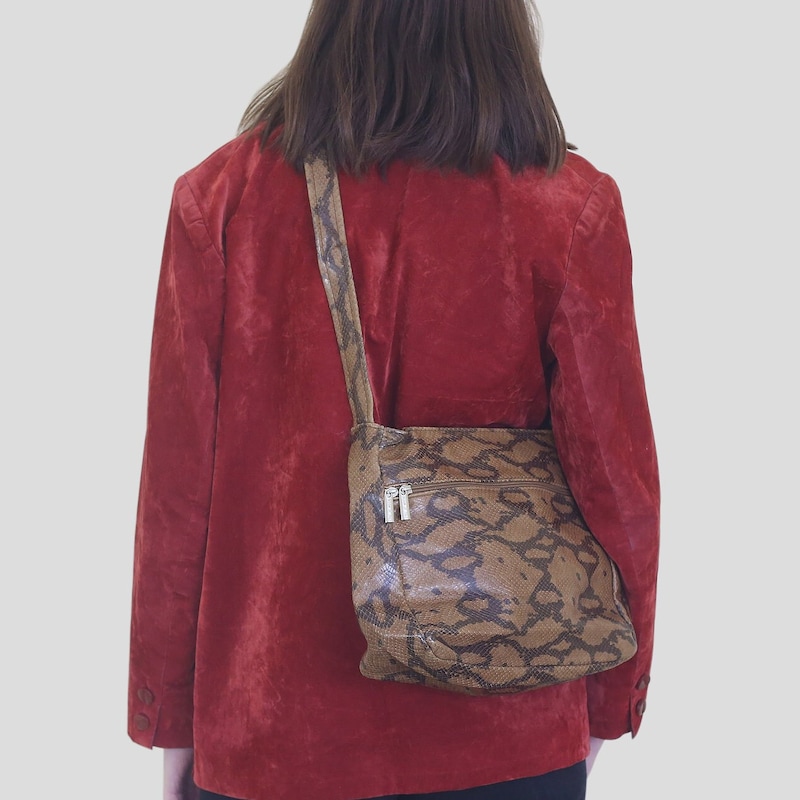 Python Skin Tote Bag - Etsy