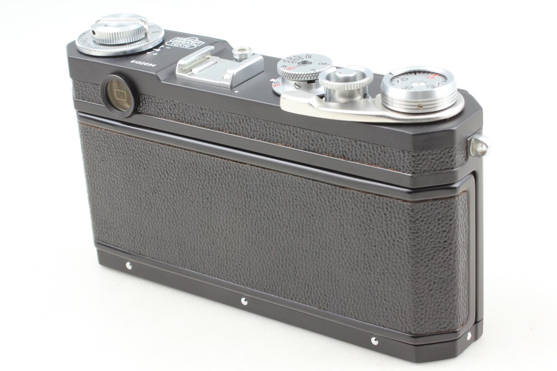 Black Repaint | Almost Unused | Nikon S2 35mm Rangefinder Film Camera Body | Fully Working | From Japan | 1950s Classic, Foto 4 von 5