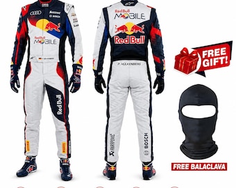 F1 Inspired Desighn Go-Kart Racing Suit  Digital Printed  Karting Race Outfit with Free Balaclava