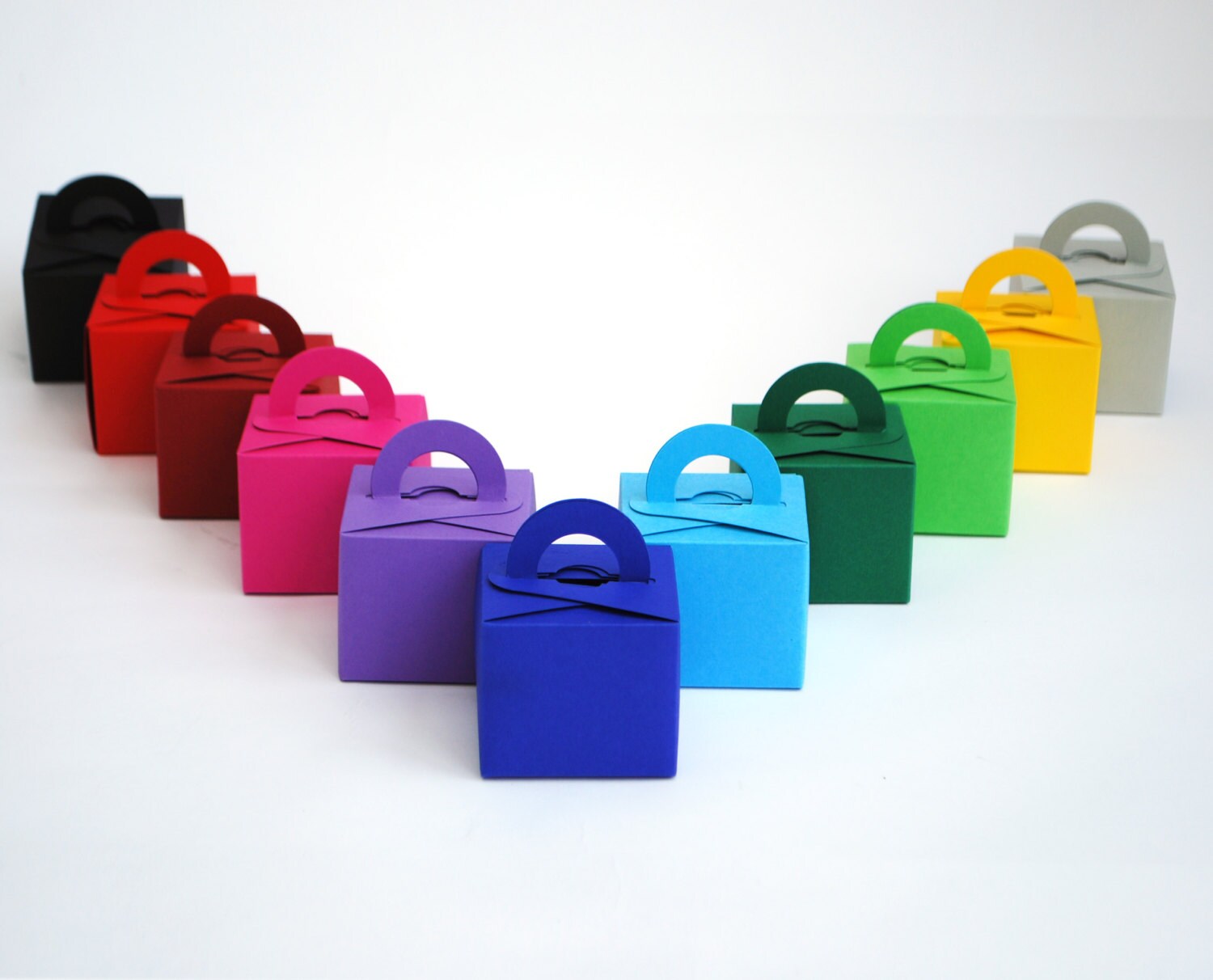 Recycled Card Party Gift Boxes Small Gifts Wedding Favours Etsy UK