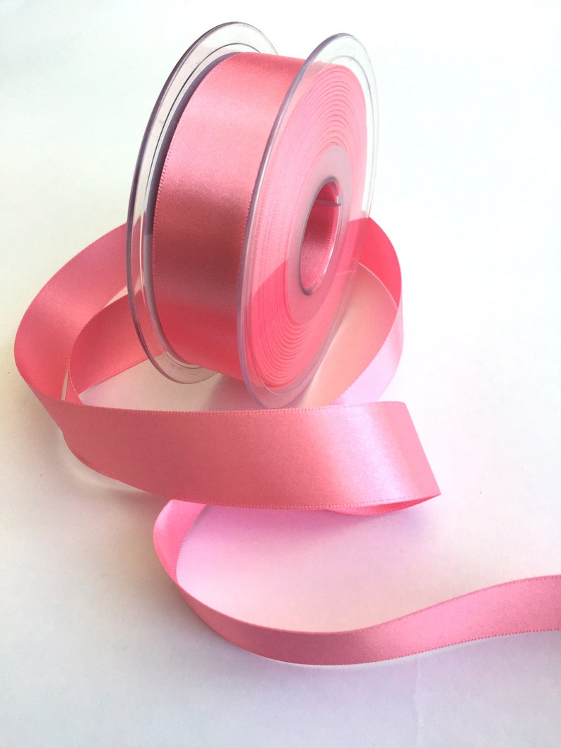 Double Satin Ribbon Berisfords 25mm width x 20m Full Reel Colour Refs 1-50 Double Satin Ribbon Berisfords 25mm width x 20m Full Reel Colour Refs 1-50