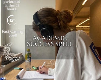 Academic Success Spell | Study  Exam Success Ritual | Focus, Concentration & Learning Energy | Academic Achievement