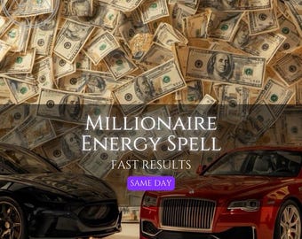 Millionaire Energy Spell | Wealth  Abundance Ritual | Prosperity & Financial Success Manifestation | Money Attraction Energy