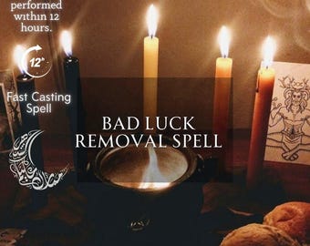 Bad Luck Removal Spell | Negative Energy Clearing Ritual | Unlucky Energy Release | Protection  Spiritual Cleansing | Positive Energy Ritual