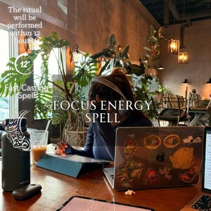Focus Energy Spell | Powerful Concentration & Mental Clarity Ritual | Productivity, Motivation  Goal Focus | Study  Work Energy